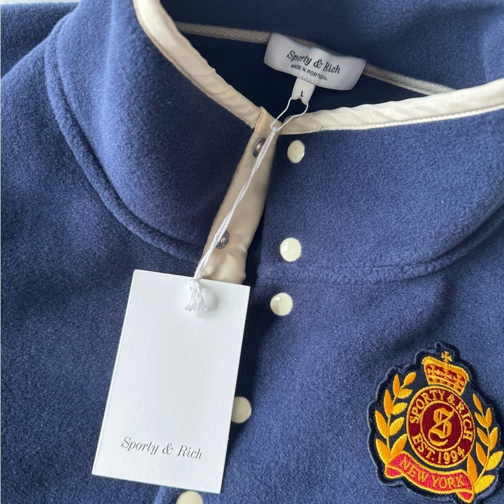 NWT Sporty & Rich NY Crest Polar - Picture 5 of 6